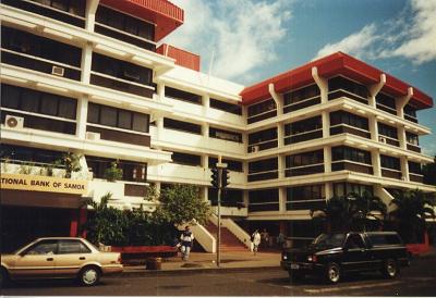 4. Huvudstaden Apias moderna centrum