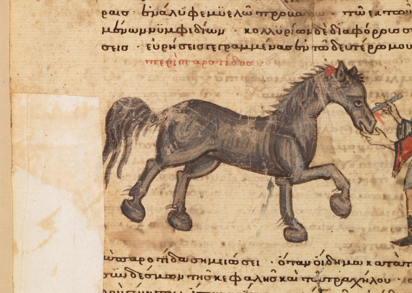 Parisinus Graecus 2244, folio 29 verso.